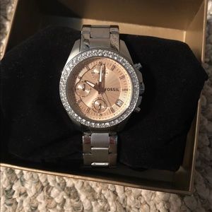 Women’s Stainless Steel Fossil Watch *Champagne*